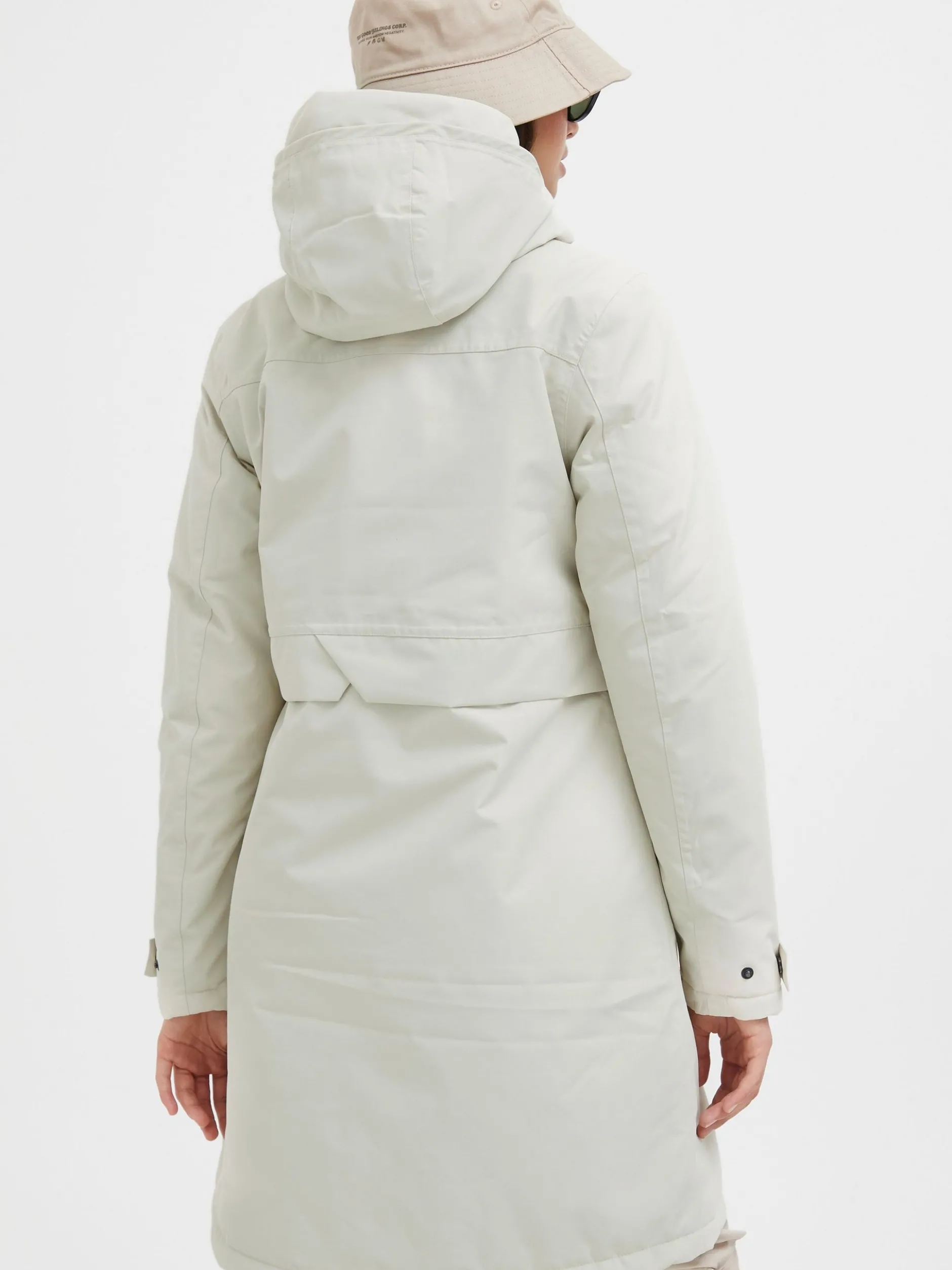 North Bend Damen Parka in beige
