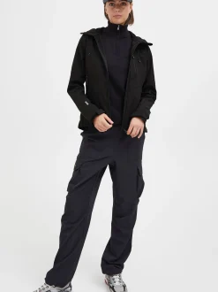 North Bend Damen Softshelljacke - NBRosa in schwarz