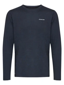 North Bend Herren Langarmshirt - NBAdreon in blau