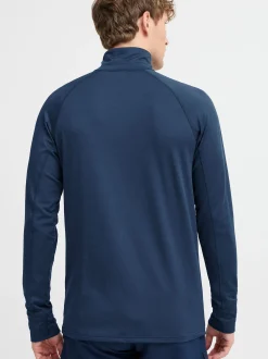 North Bend Herren Langarmshirt - NBBennet in marine