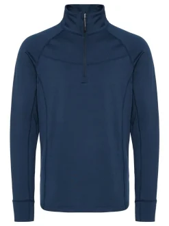 North Bend Herren Langarmshirt - NBBennet in marine