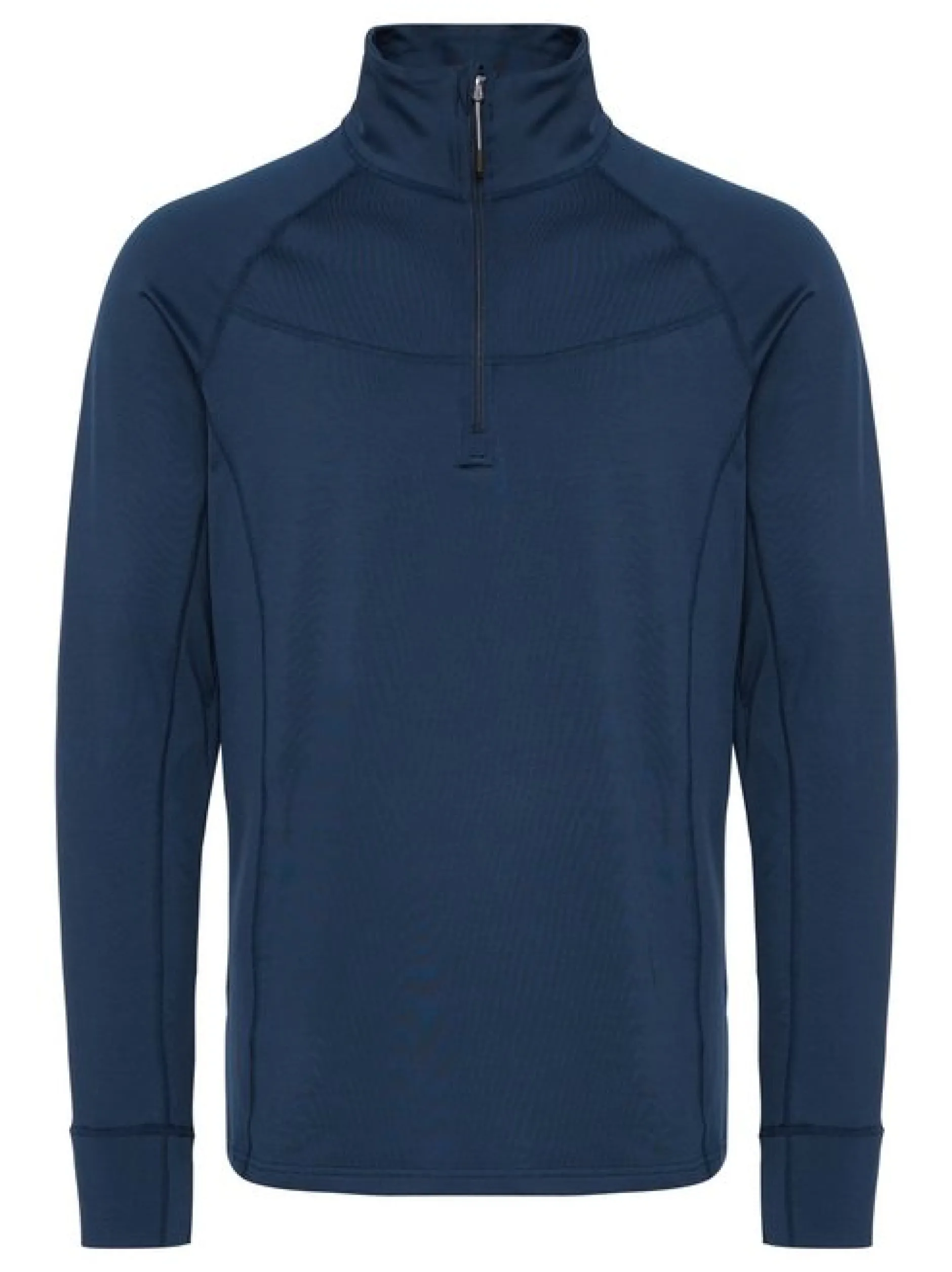 North Bend Herren Langarmshirt - NBBennet in marine
