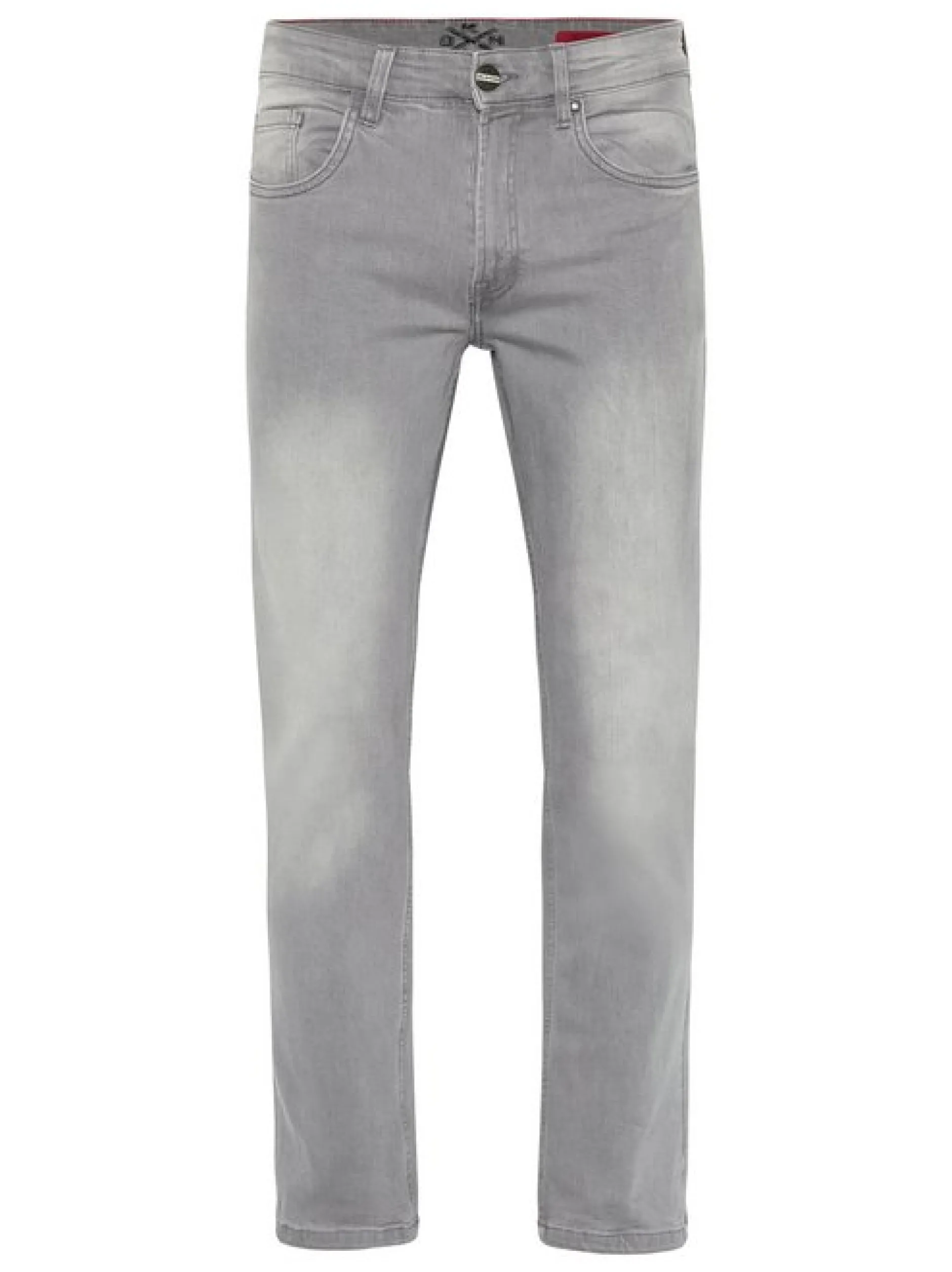 Oklahoma Jeans Herren Jeans in grau - Länge: lang
