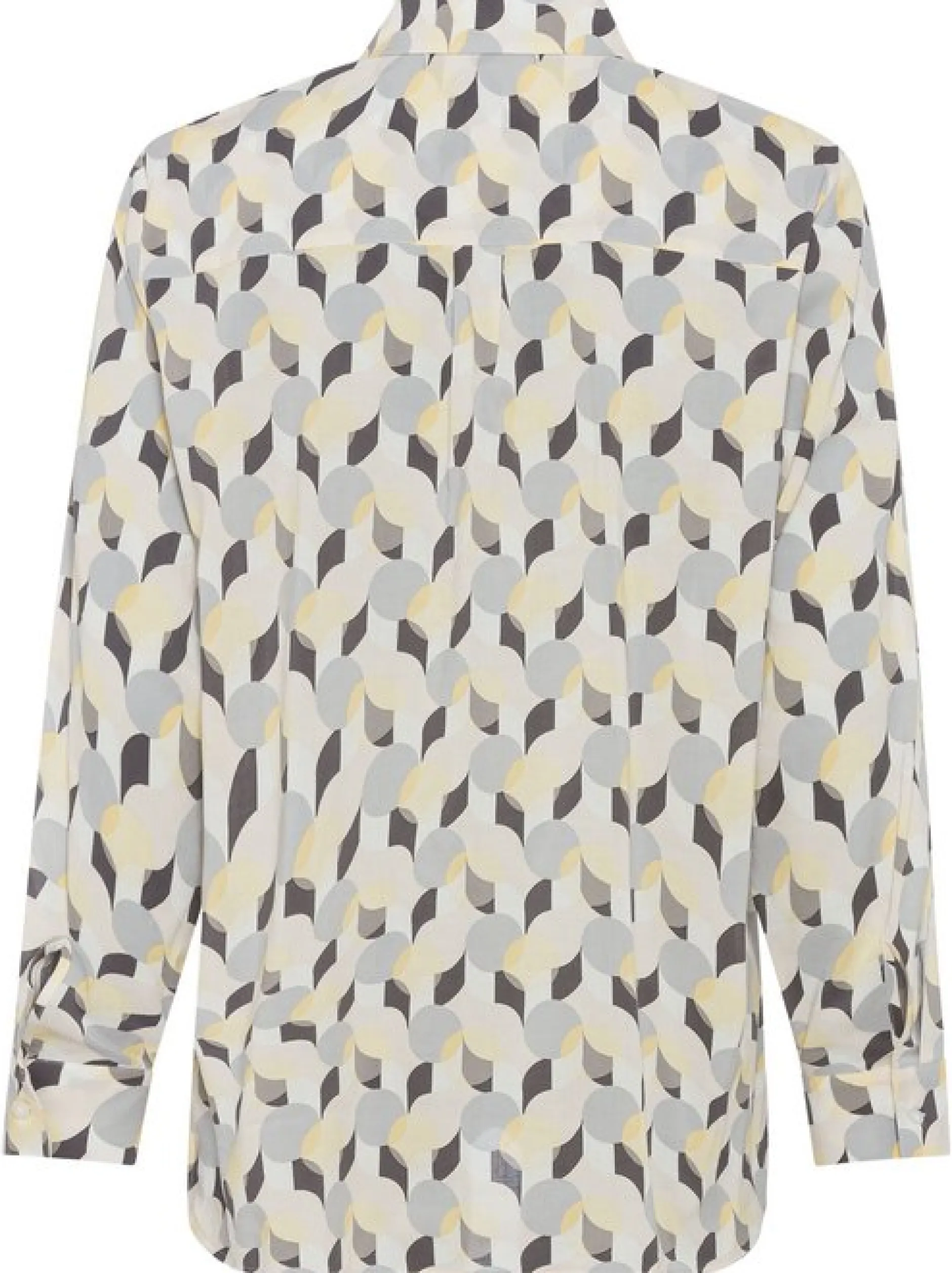Olsen Damen Bluse in mehrfarbig - Ausschnitt: Rundhals