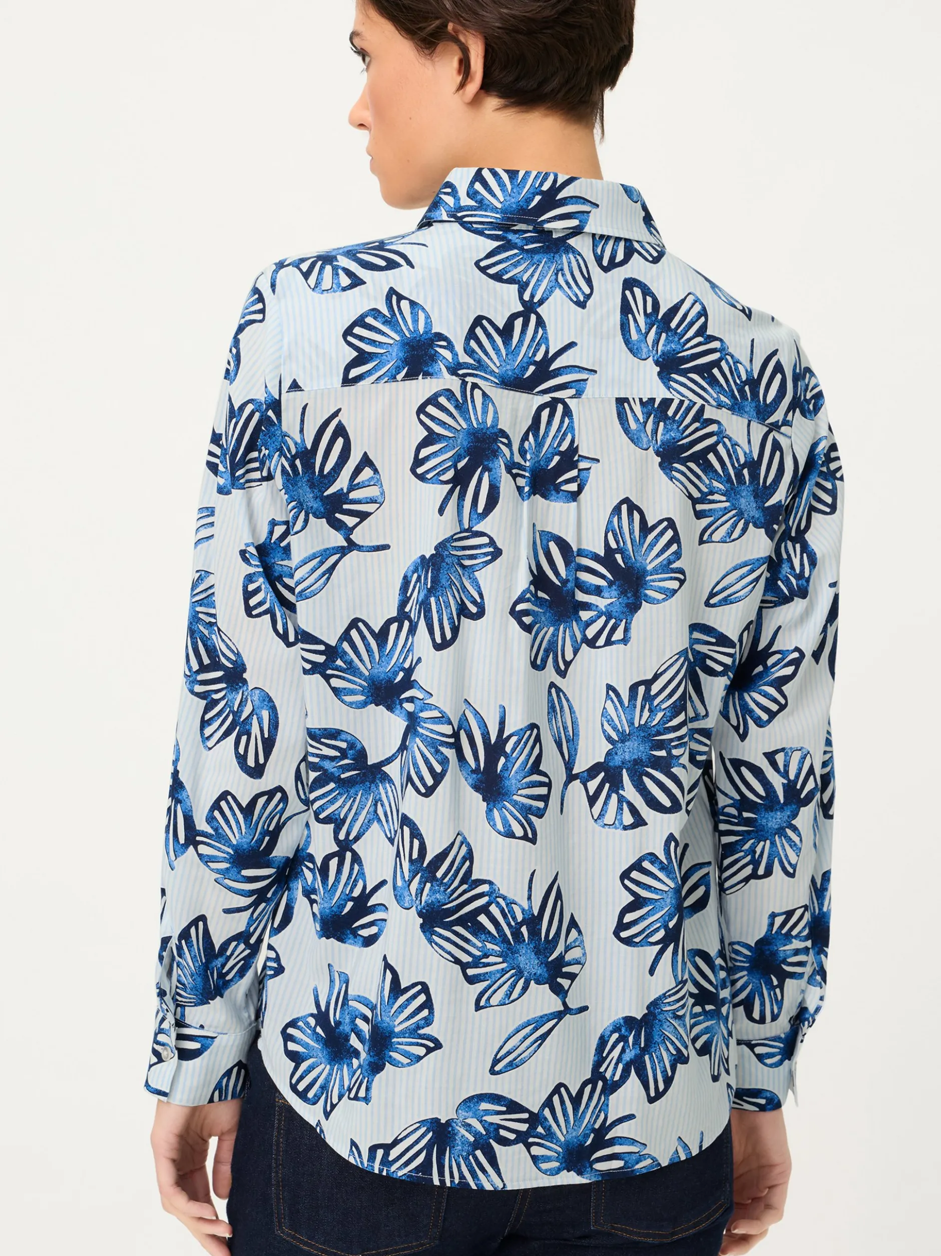 Olsen Damen Bluse in mehrfarbig - Ärmel: langarm