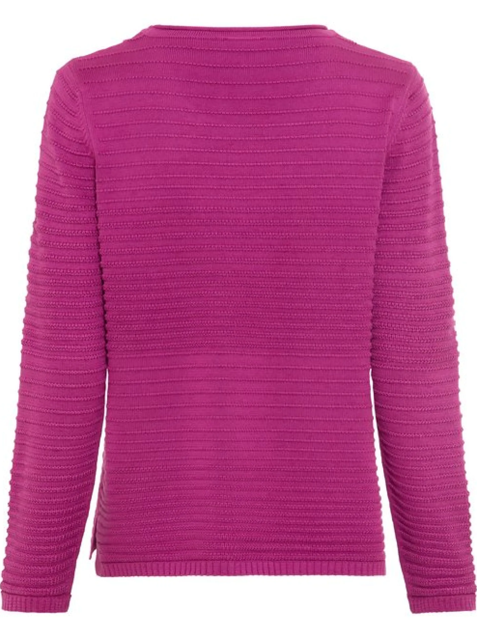 Olsen Damen Pullover in pink - Ausschnitt: Rundhals