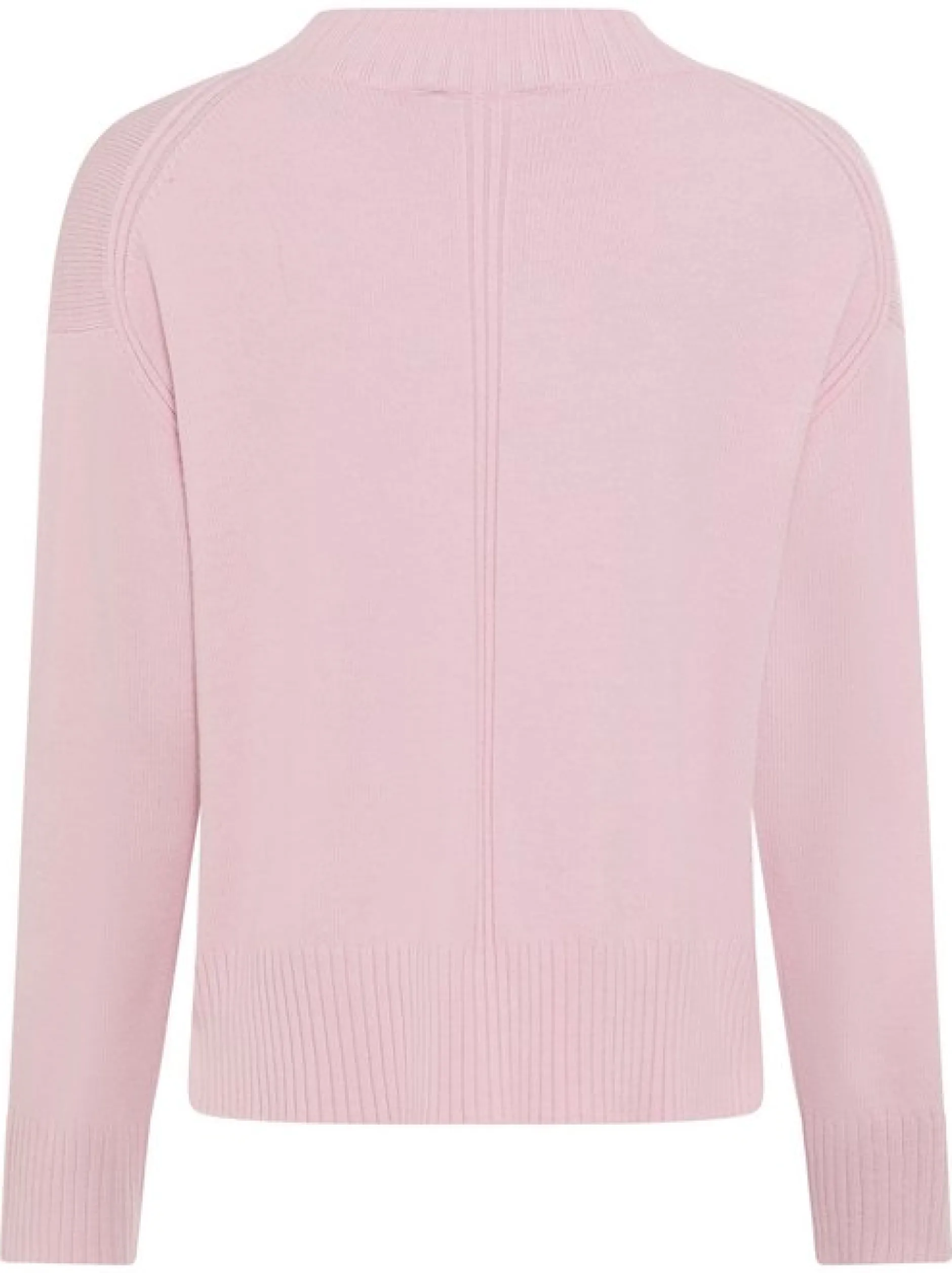 Olsen Damen Pullover in rosa - Ausschnitt: Rundhals