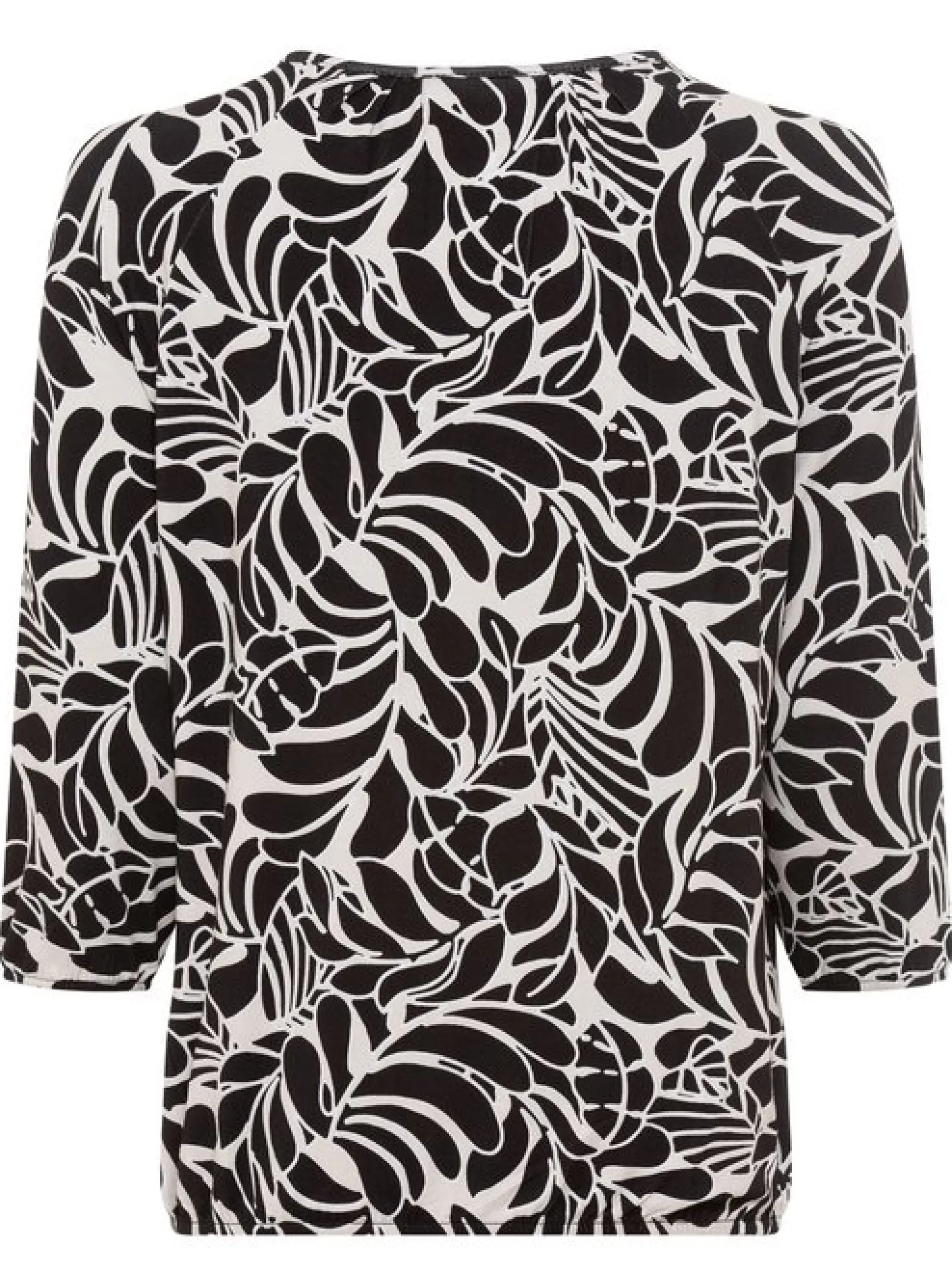 Olsen Damen T-Shirt in schwarz - Ausschnitt: Rundhals