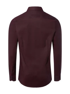 OLYMP Level Five Herren Businesshemd in aubergine