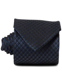OLYMP Level Five Herren Seidenkrawatte in indigo