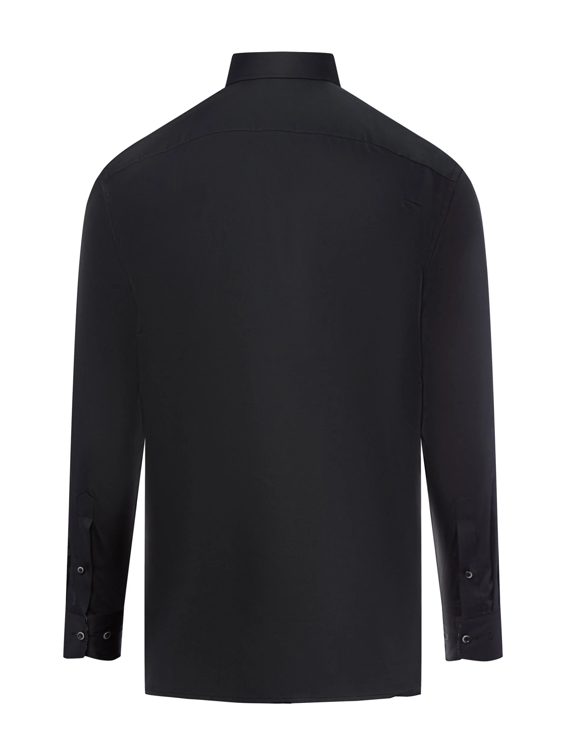 OLYMP Luxor modern fit Herren Businesshemd in schwarz