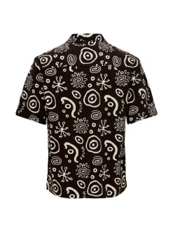 Only&Sons Herren Hemd in schwarz - Ärmel: kurzarm