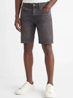 Only&Sons Herren Jeansshorts - ONSweft Box in anthrazit