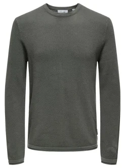 Only&Sons Herren Pullover - Felix in grau
