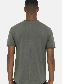 Only&Sons Herren T-Shirt - 3er Pack ONSBENNE in grau
