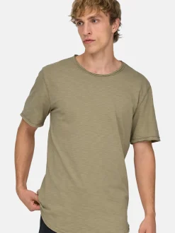 Only&Sons Herren T-Shirt - 3er Pack ONSBENNE in schwarz