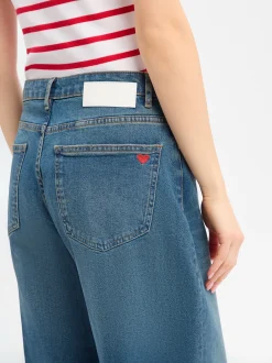 Opus Damen Jeans - Miva Valentine in medium stone