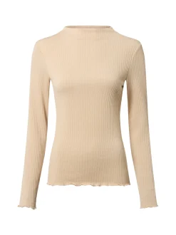 Opus Damen Langarmshirt - Somanzi in sand