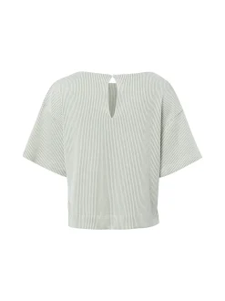 Opus Damen Shirt - Gauster in weiß schilf