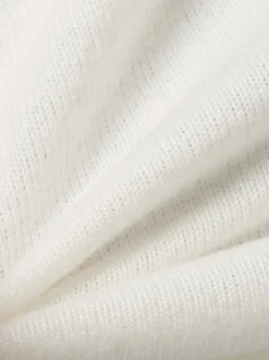 Opus Damen Strickshirt - Sikline in ecru