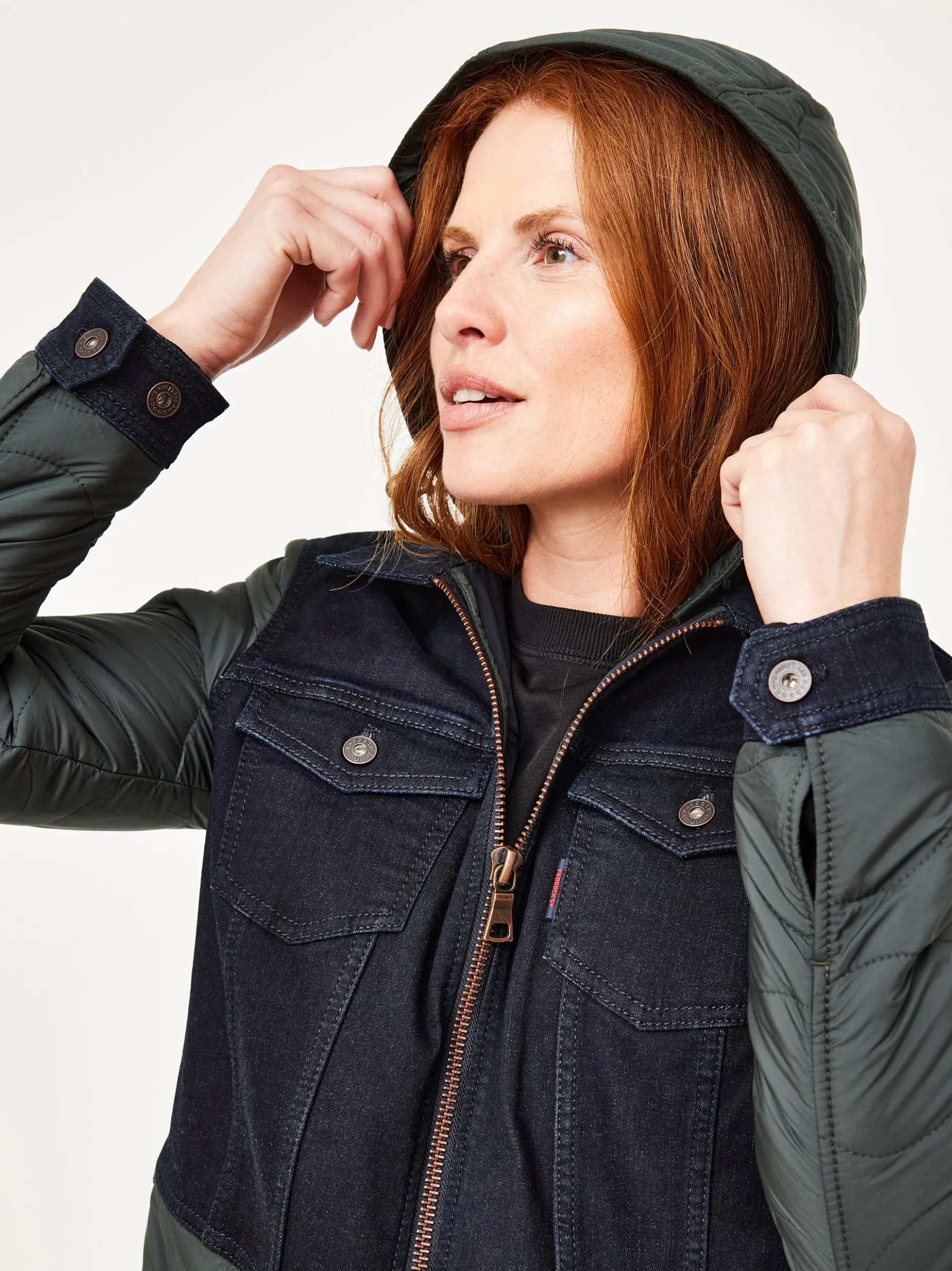 Paddock`s Damen Longjacke in khaki