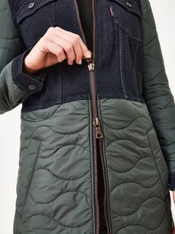 Paddock`s Damen Longjacke in khaki