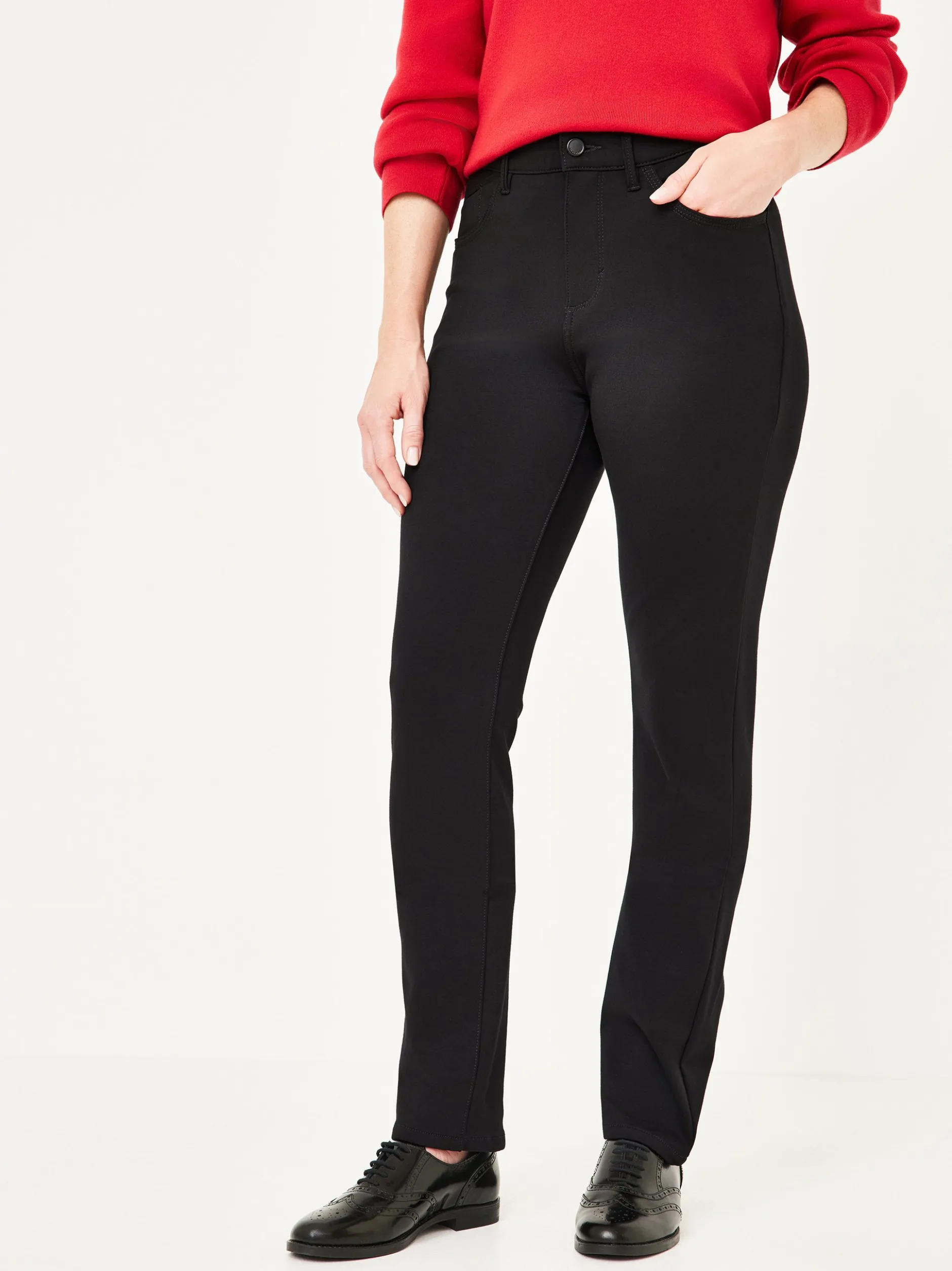 Paddock`s Damen 5-Pocket Hose - PAT Slim Fit in schwarz