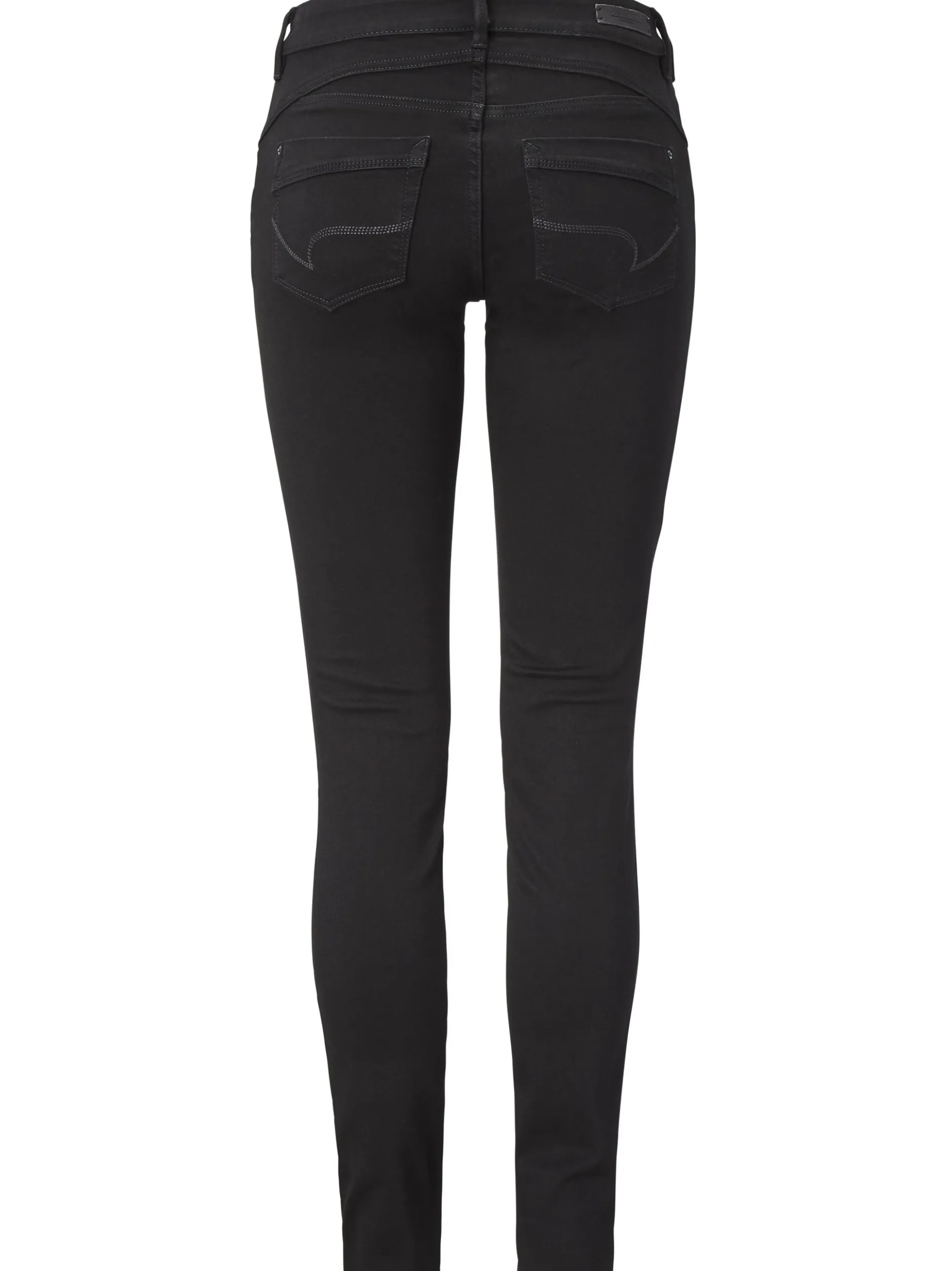 Paddock`s Damen 5-Pocket Jeans - LUCY Skinny Fit in schwarz