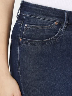 Paddock`s Damen 5-Pocket Jeans - PAT Slim Fit in dark stone