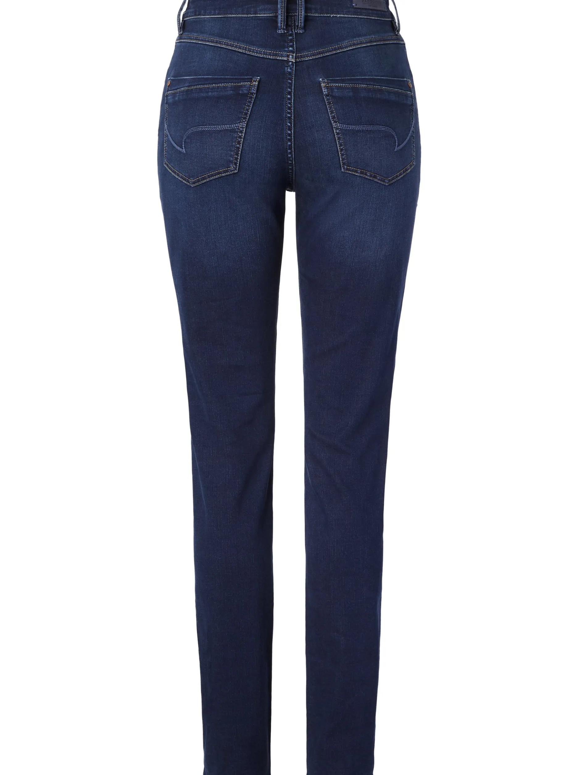 Paddock`s Damen 5-Pocket Jeans - PAT Slim Fit in dark stone