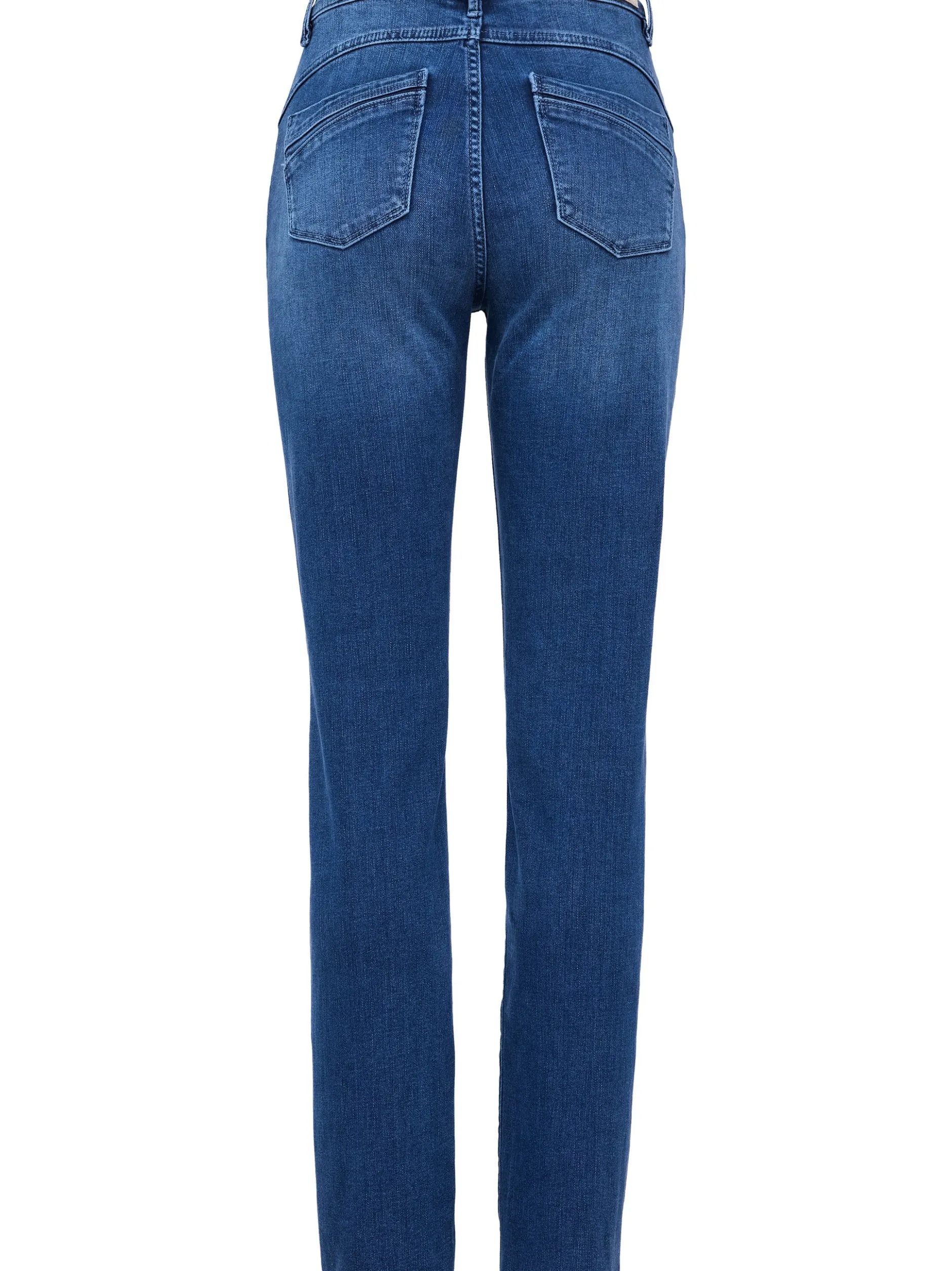 Paddock`s Damen 5-Pocket Jeans - PAT Slim Fit in medium stone