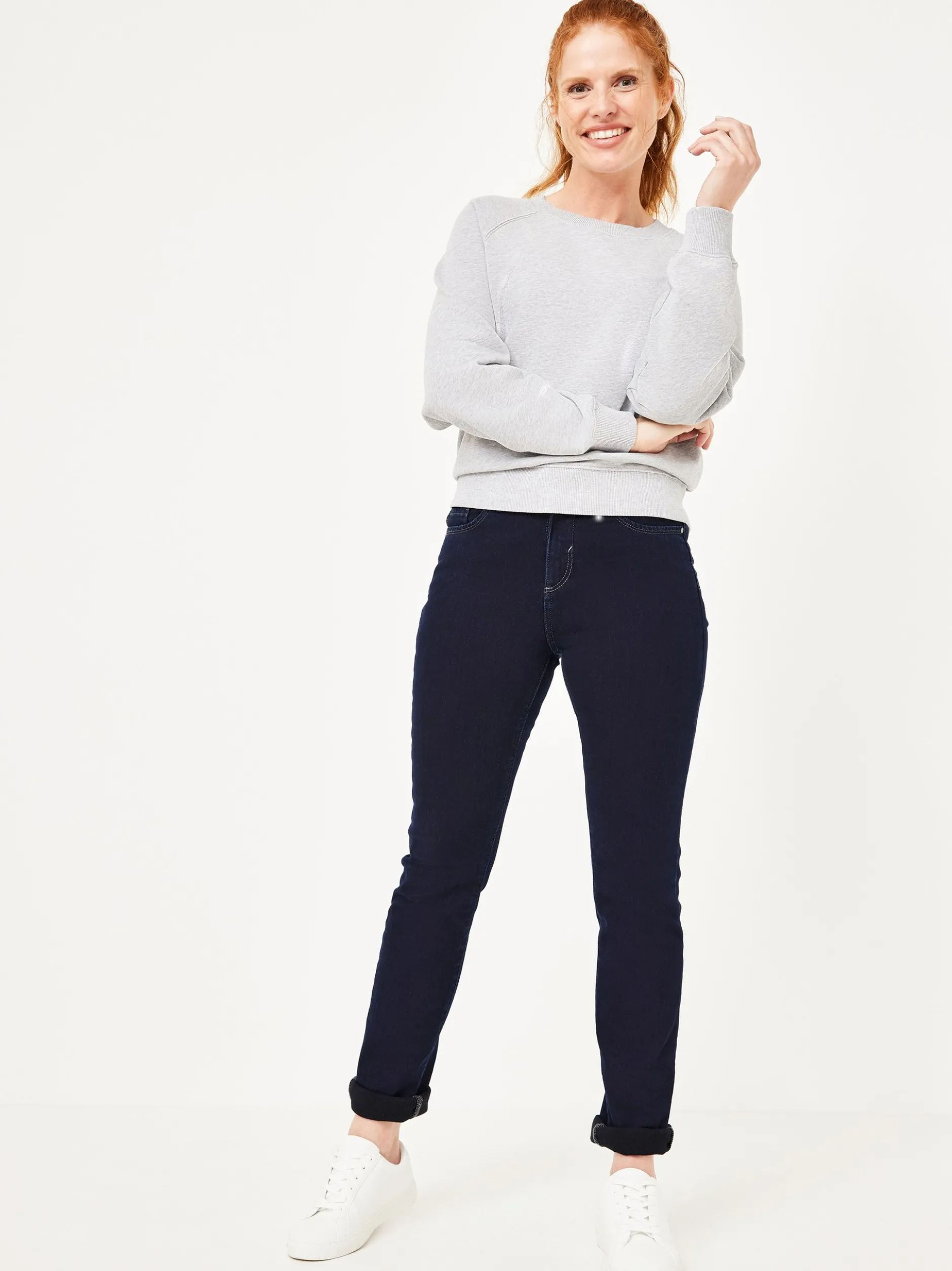 Paddock`s Damen Thermojeans - PAT Slim Fit in rinsed