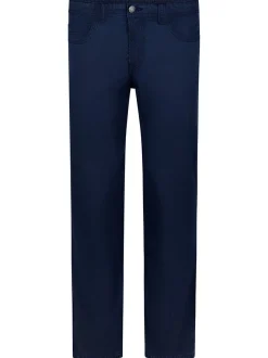 Paddock`s Herren 5-Pocket Hose - PIPE Slim Fit in rinsed