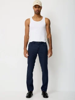 Paddock`s Herren 5-Pocket Hose - PIPE Slim Fit in rinsed