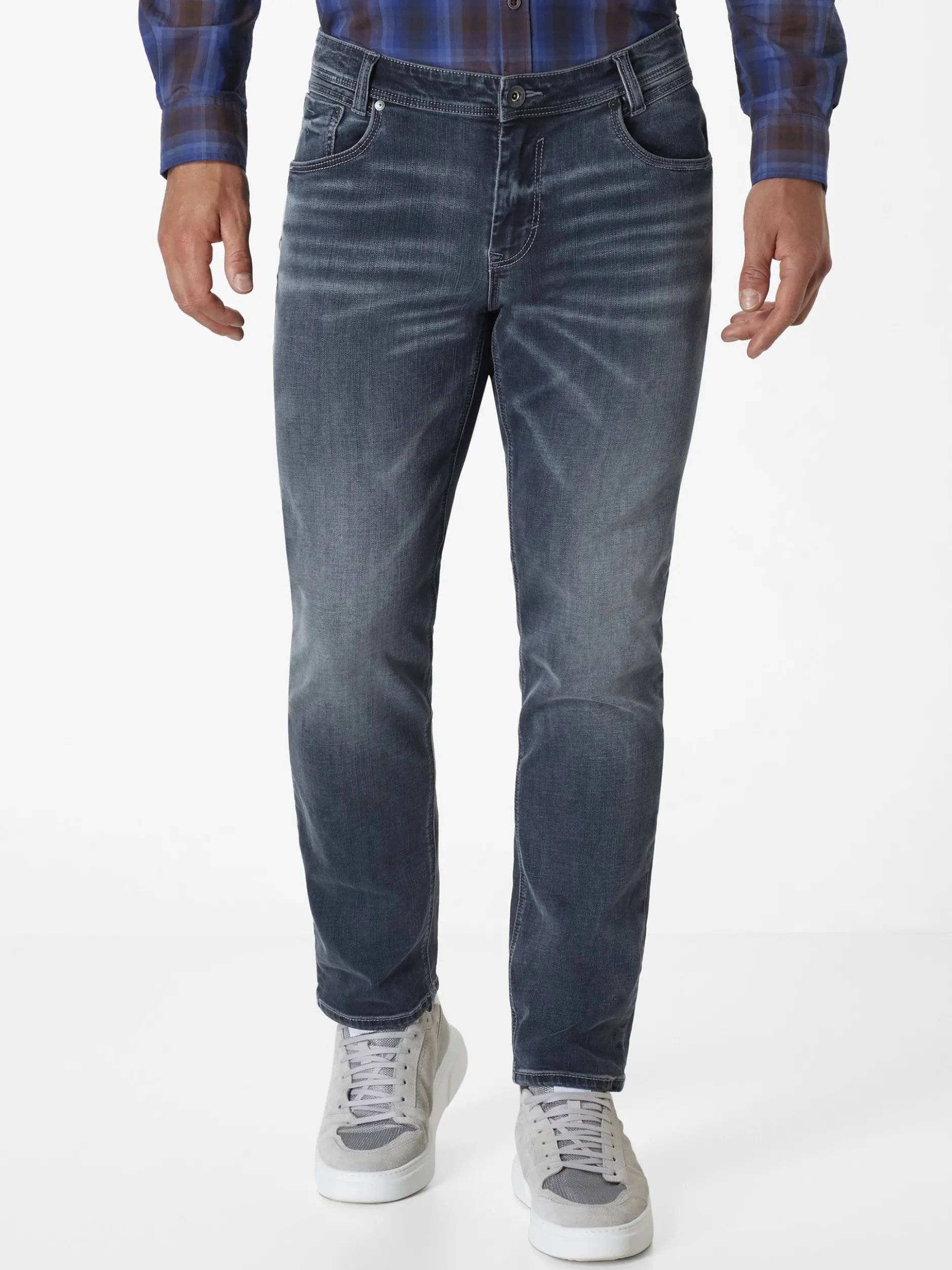 Paddock`s Herren 5-Pocket Jeans - BEN Regular Fit in blau