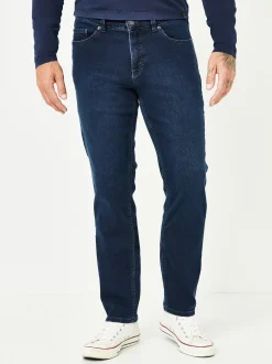 Paddock`s Herren 5-Pocket Jeans - PIPE Slim Fit in denim