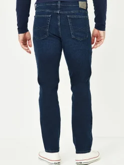 Paddock`s Herren 5-Pocket Jeans - PIPE Slim Fit in denim