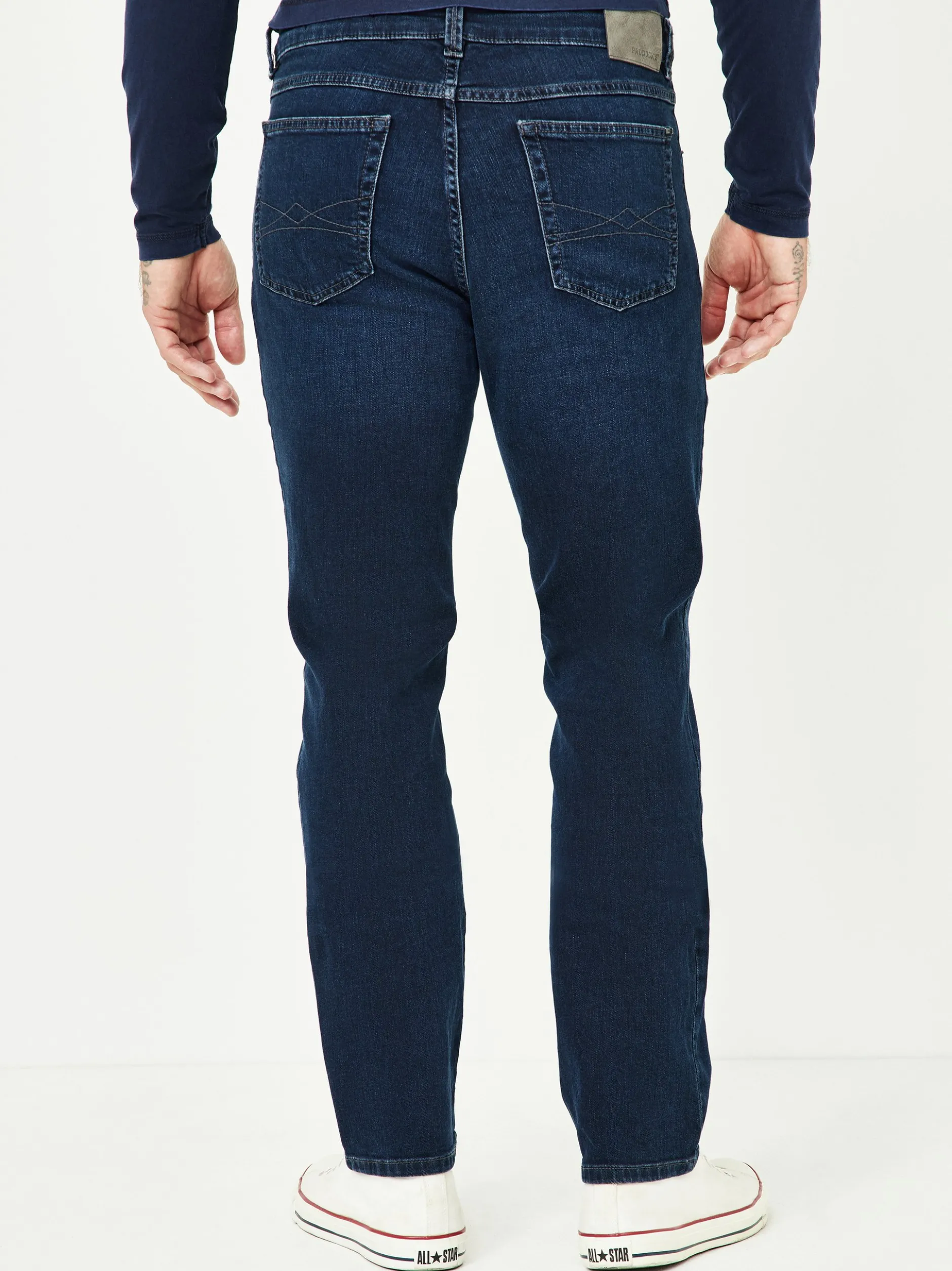 Paddock`s Herren 5-Pocket Jeans - PIPE Slim Fit in denim