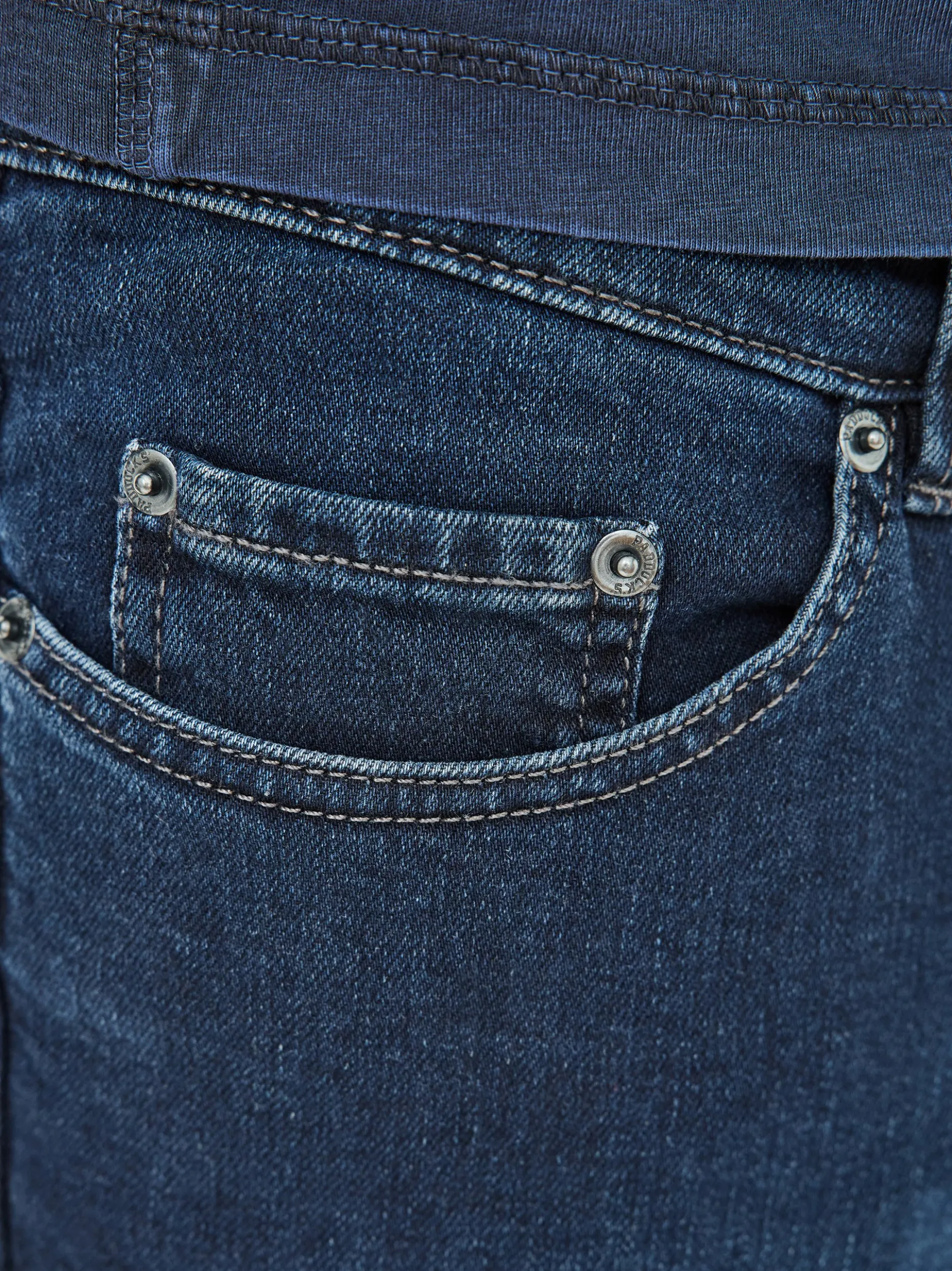 Paddock`s Herren 5-Pocket Jeans - PIPE Slim Fit in denim