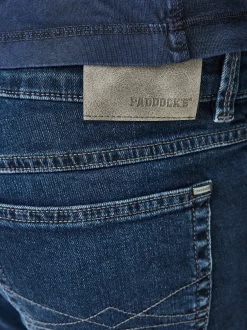 Paddock`s Herren 5-Pocket Jeans - PIPE Slim Fit in denim