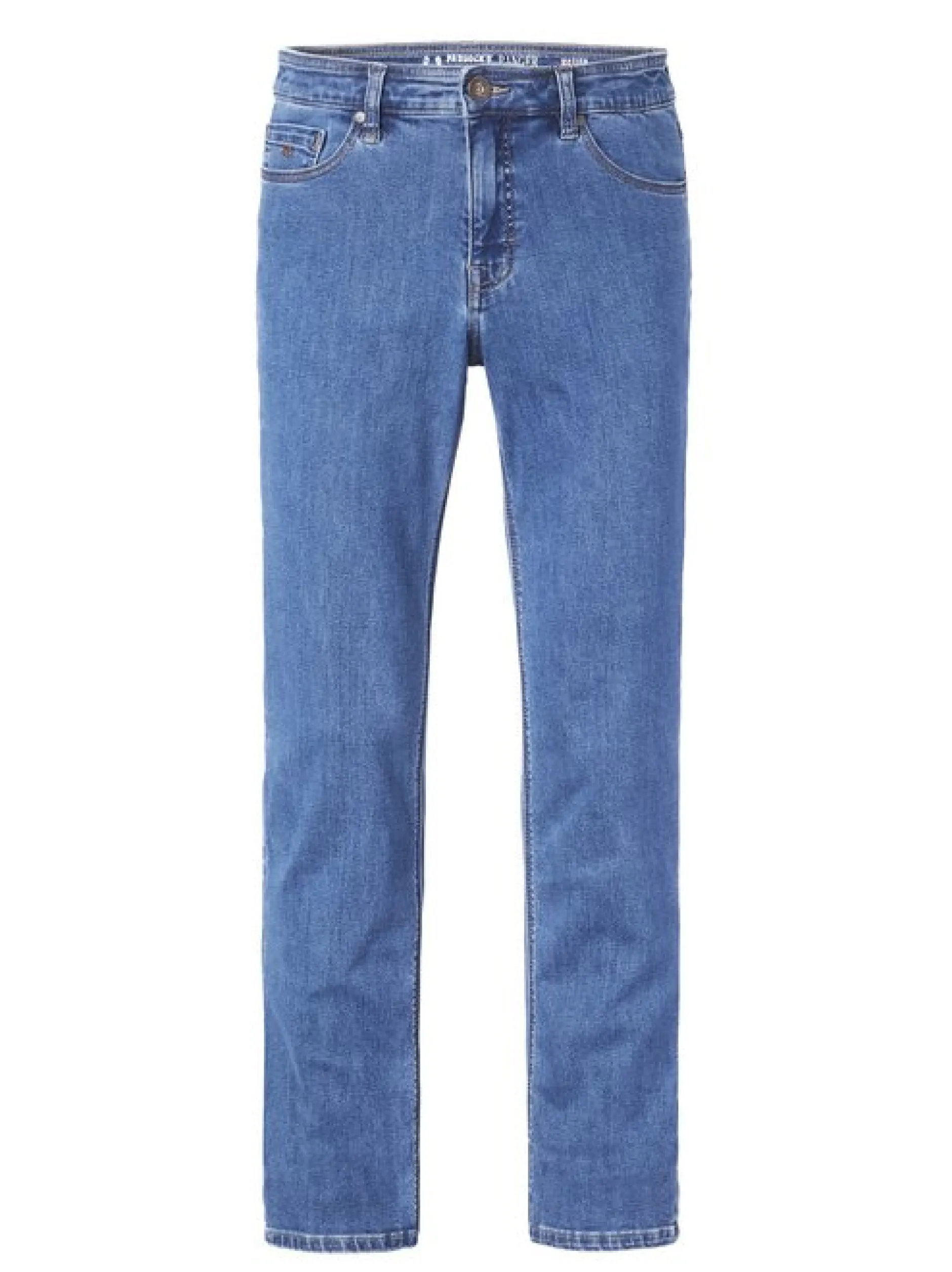 Paddock`s Herren 5-Pocket Jeans - RANGER PIPE Regular Fit in medium stone