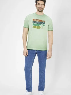 Paddock`s Herren 5-Pocket Jeans - RANGER PIPE Regular Fit in medium stone