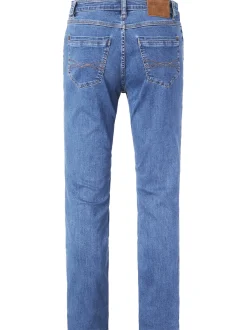Paddock`s Herren 5-Pocket Jeans - RANGER PIPE Regular Fit in medium stone