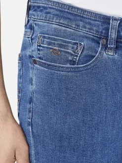 Paddock`s Herren 5-Pocket Jeans - RANGER PIPE Regular Fit in medium stone