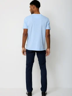 Paddock`s Herren Shirt - Regular Fit in hellblau