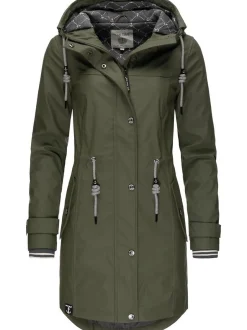 Peak Time Damen Regenjacke - L60042 in oliv