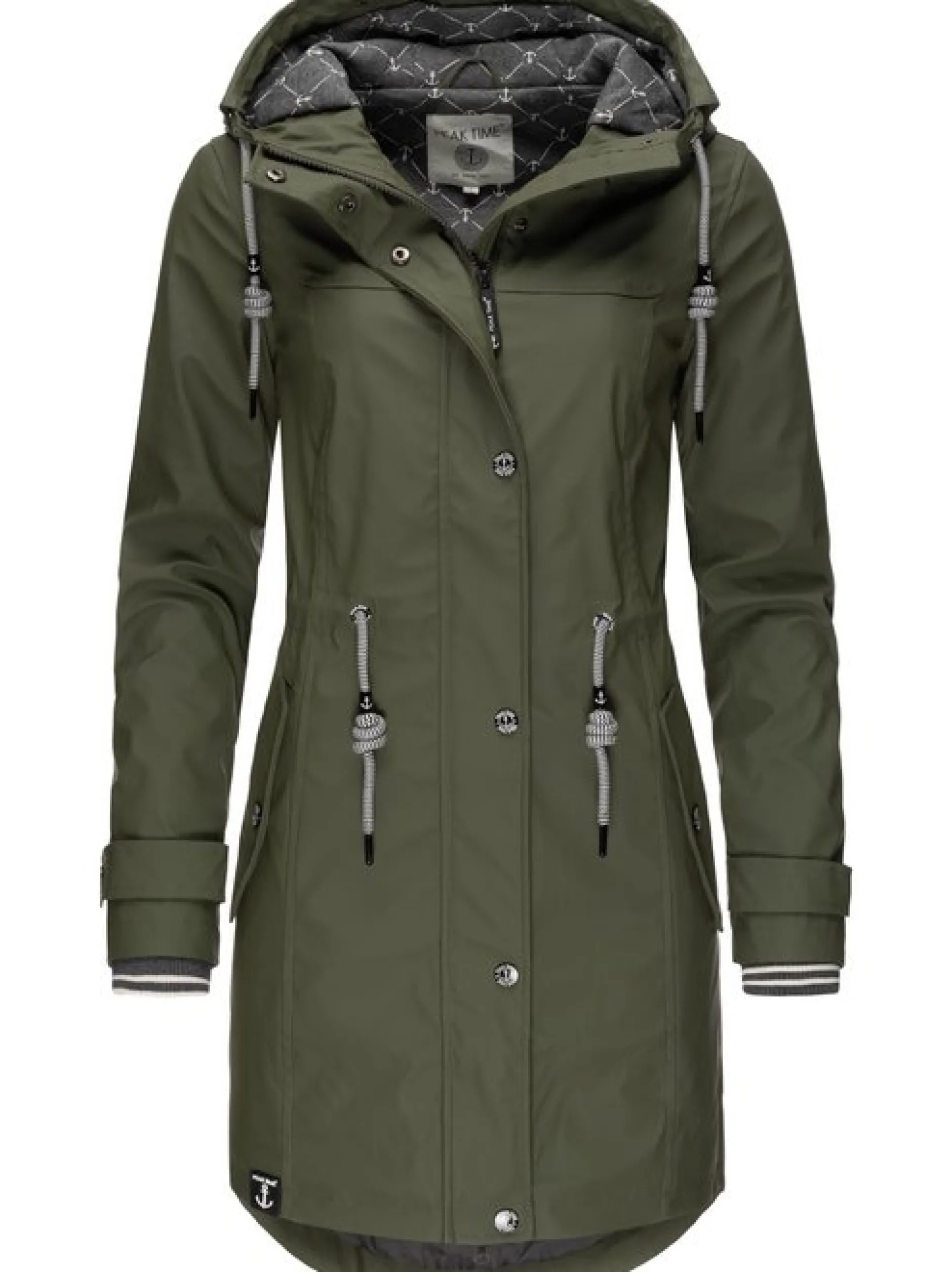 Peak Time Damen Regenjacke - L60042 in oliv