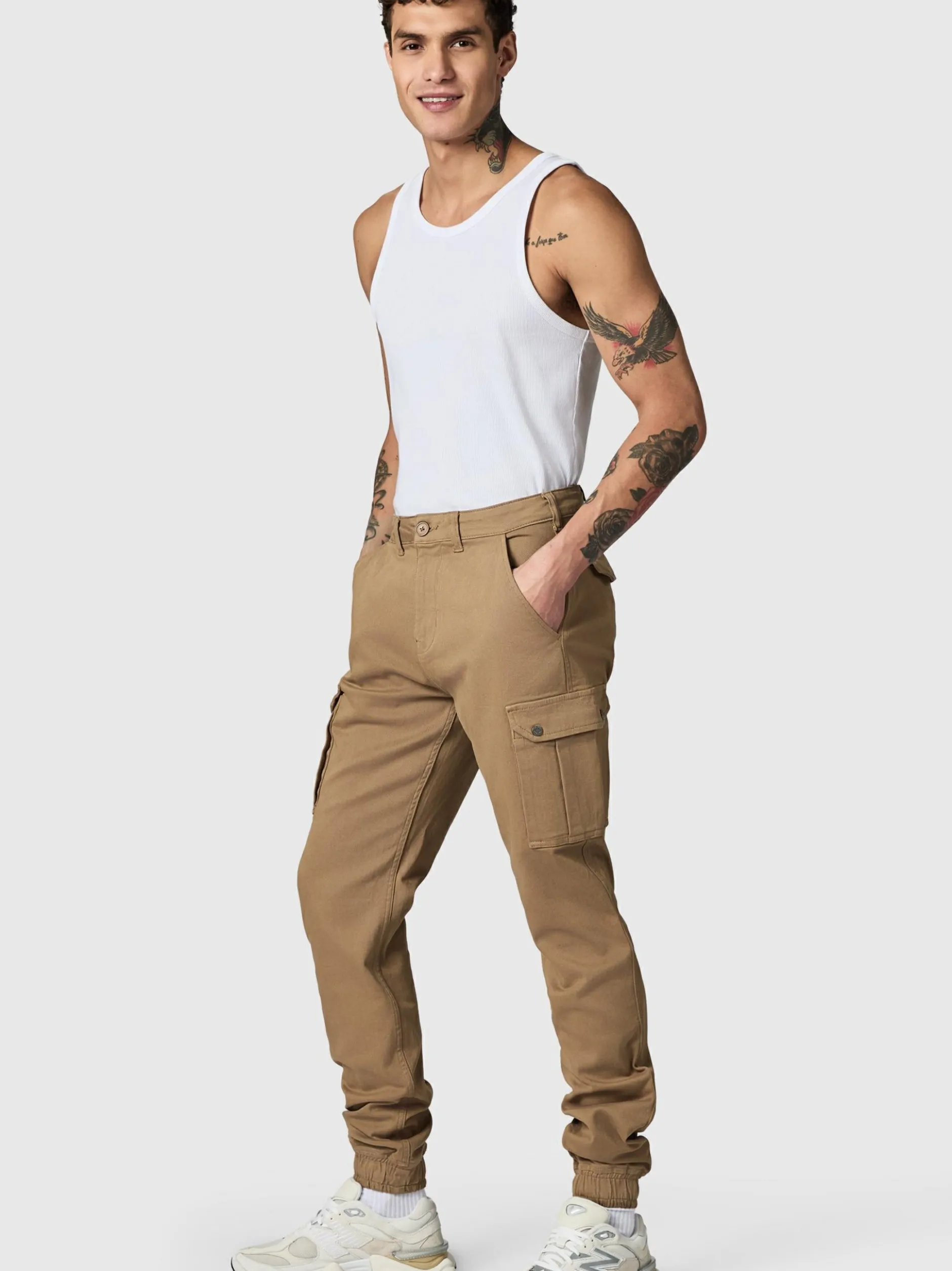 Peak Time Herren Cargohose - Siwas in braun