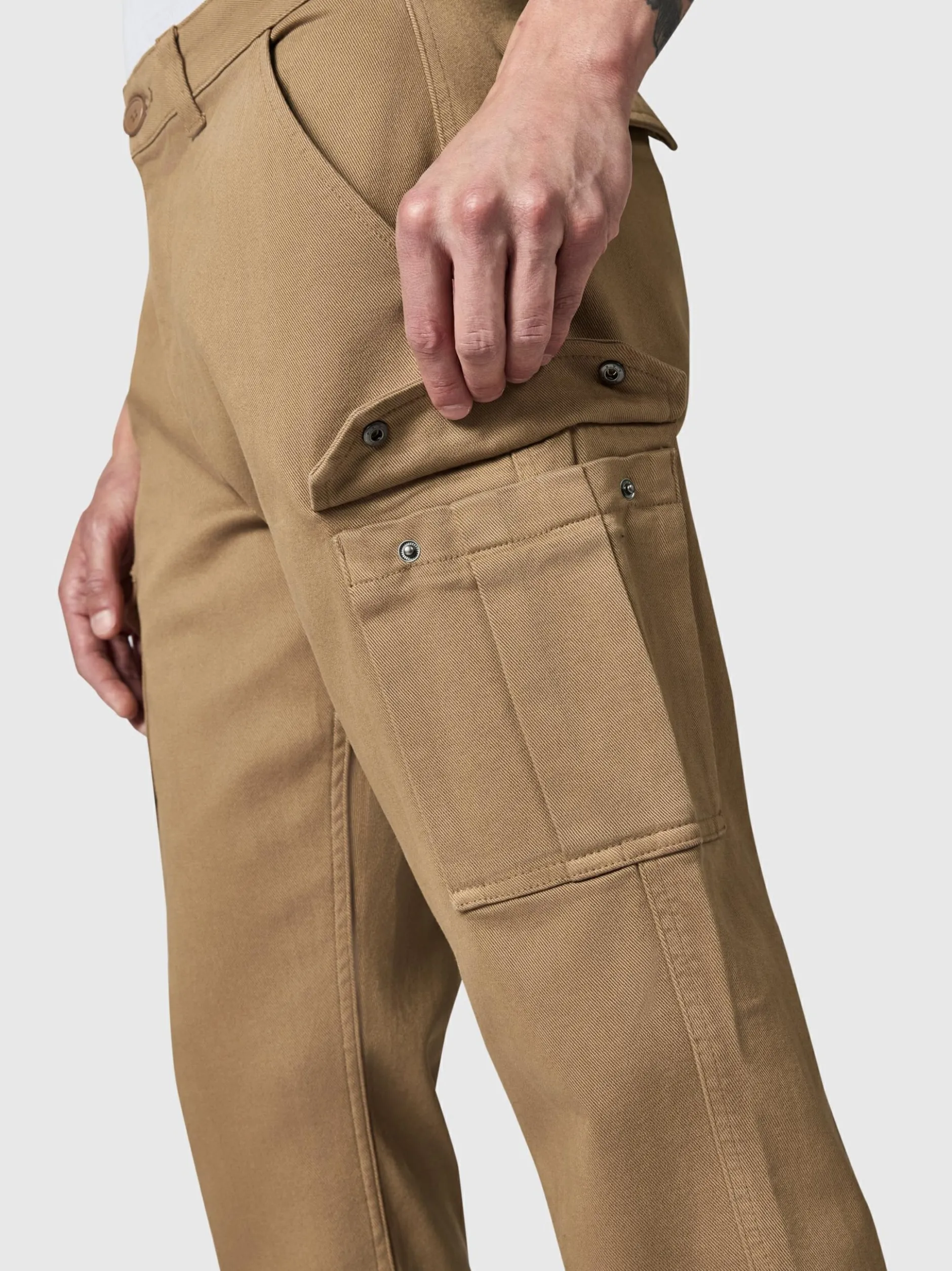 Peak Time Herren Cargohose - Siwas in braun