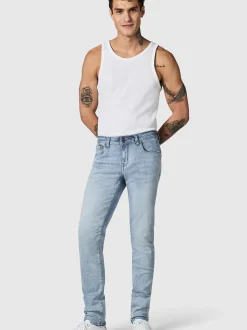 Peak Time Herren Slim-fit-Jeans - Mailand in hellblau